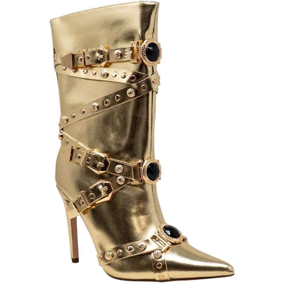 Chase & Chloe | Adonis Stud Embellished Boot